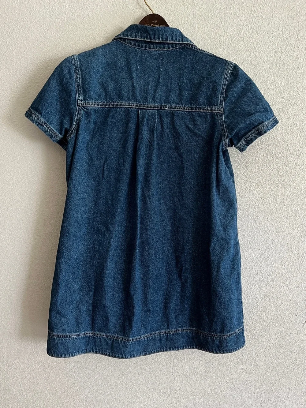 Reformation Harlee Denim Mini Dress - Size 4 - Picture 3 of 7